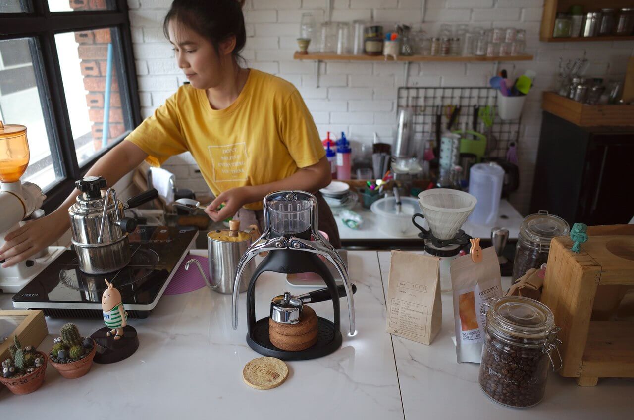 La barista de Zmoy à Chiang Mai